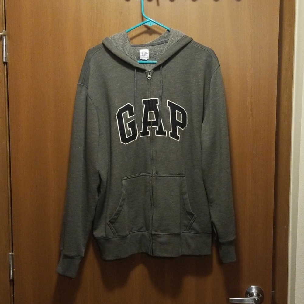 Gap men's zip up hoodie